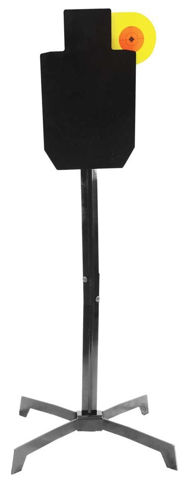 The Silhouette Hostage Paddle Target was designed to put shooters' skills to the test. (Photo: Birchwood Casey)
