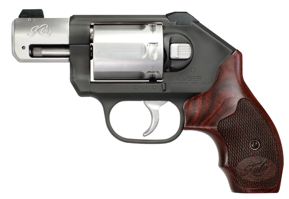 The two-tone K6s CDP (Custom Defense Package) includes night sights and laminate grips