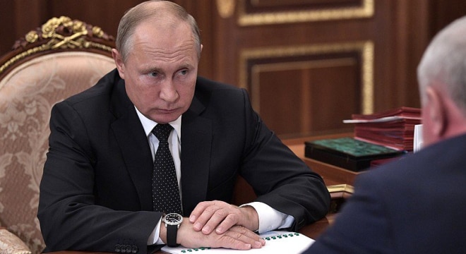 Russian President Vladimir Putin is a fan of more gun control. (Photo: Russian President's office) 