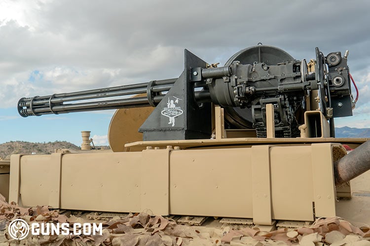 Battlefield Vegas Hand of God 20mm Vulcan Cannon at the Big Sandy Shoot