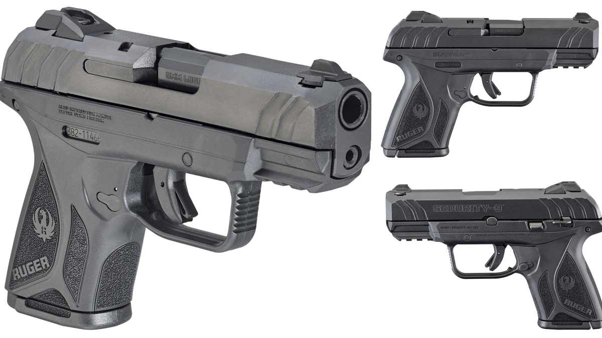 Ruger Security-9 Compact Pistol three views