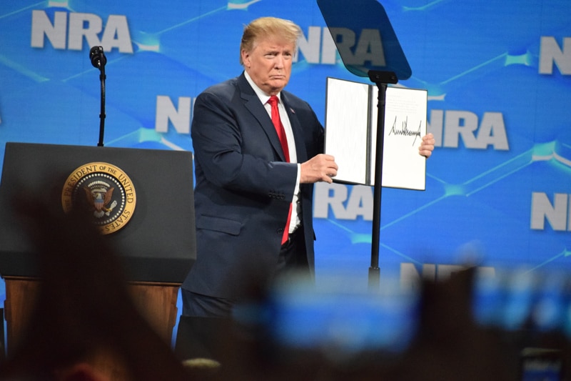 donald trump, nra