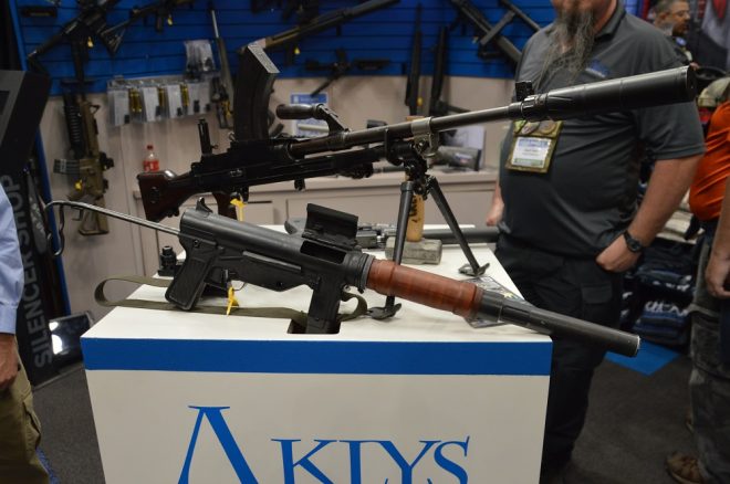 suppressed M3 Grease Gun smg and BREN gun with silencer