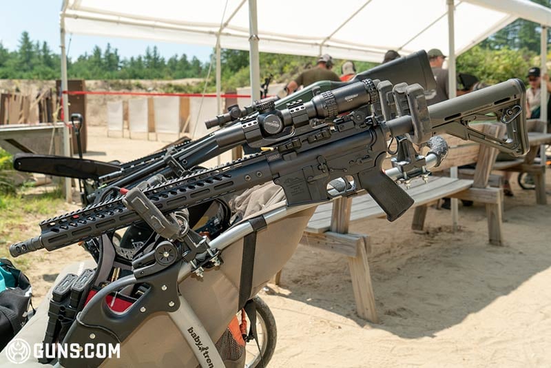 Guns at the ready.