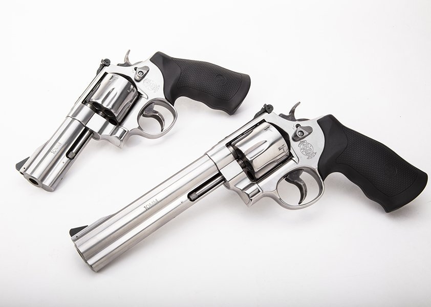 S&W's current generation of the Model 610 is a big N-Frame available in both 4.5- and 6-inch barrel configurations. (Photo: S&W)