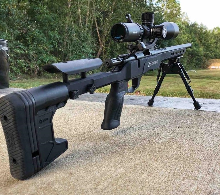 The B Series Precision still has both Savage and MDT DNA but in a rimfire. (Photo: Savage)