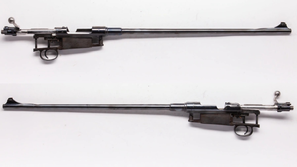 Husqvarna action, chambered in 6.5x55mm