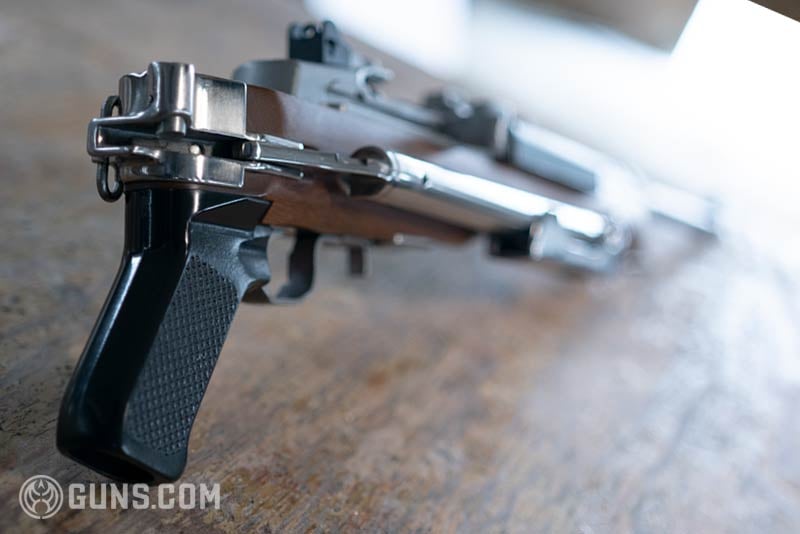 collapsed Ruger Side Folding Stock