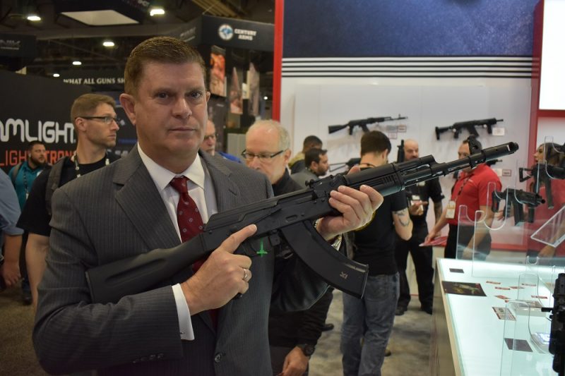 Jonathan Mossberg, K-USA's president with KR103