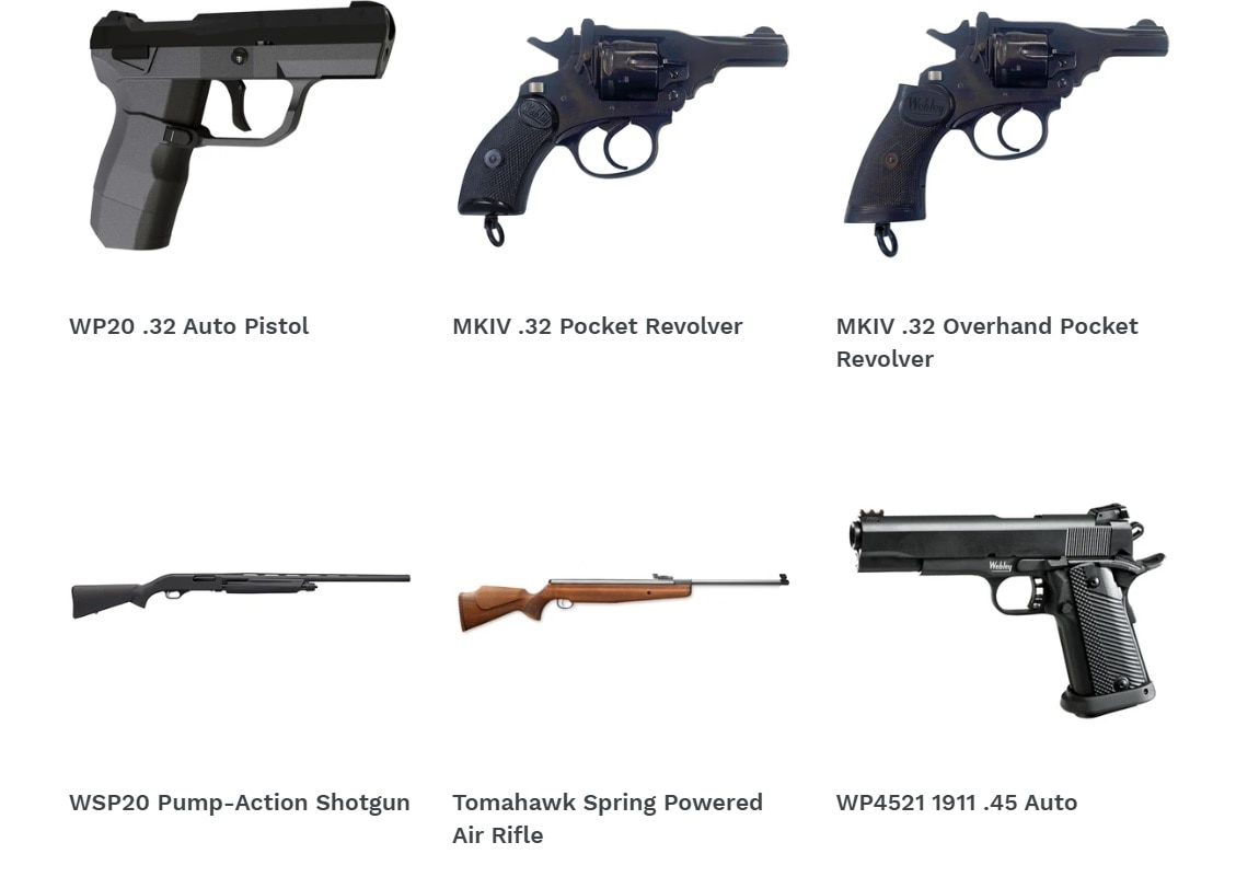 Webley's planned offerings