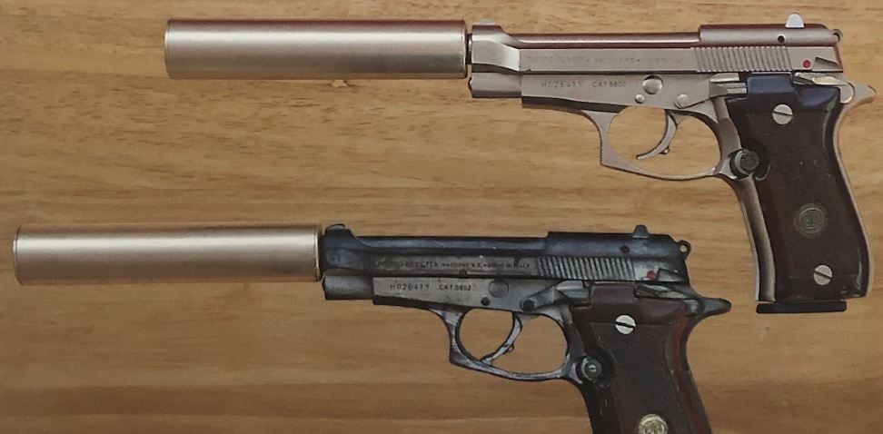 And a Beretta Cheetah pistol, serial number H02641Y