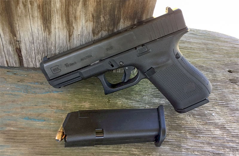 First handgun Smith & Wesson Model 629 .44 magnum glock 19