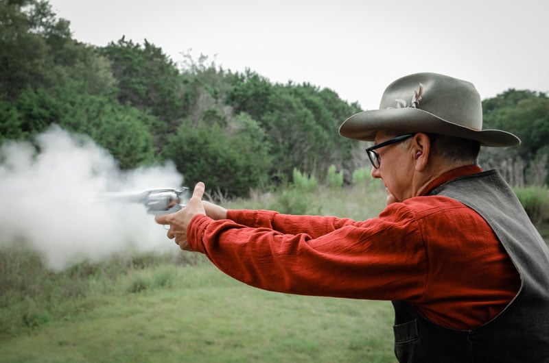 shooting Ruger Vaquero